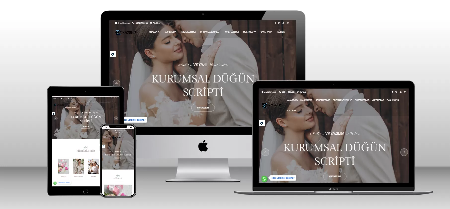 Kurumsal Fotoğrafçı Scripti V5 - Mobil Uyumlu - Webmios