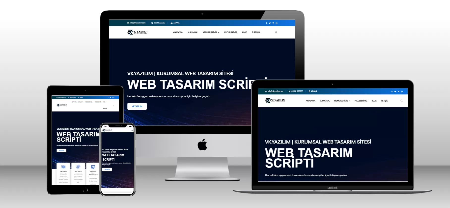 Kurumsal Web Tasarım Scripti V4 - Mobil Uyumlu - webmios