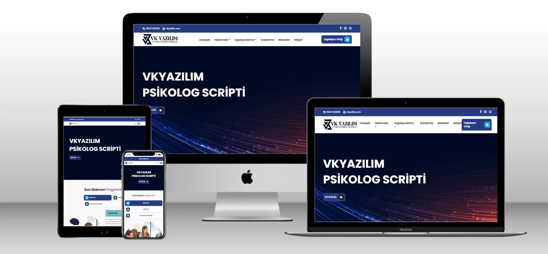 Psikolog PDR Scripti V2 - Mobil Uyumlu - Webmios