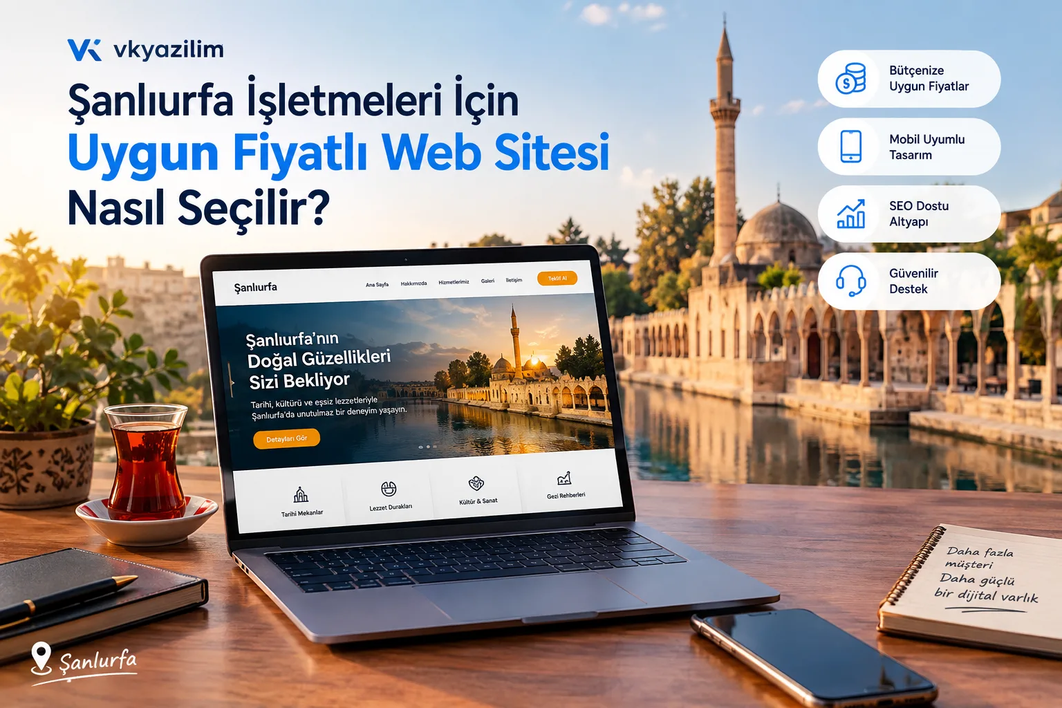 Şanlıurfa İşletmeleri İçin Uygun Fiyatlı Web Sitesi Nasıl Seçilir? - Şanlıurfa web tasarım, site yaptırma