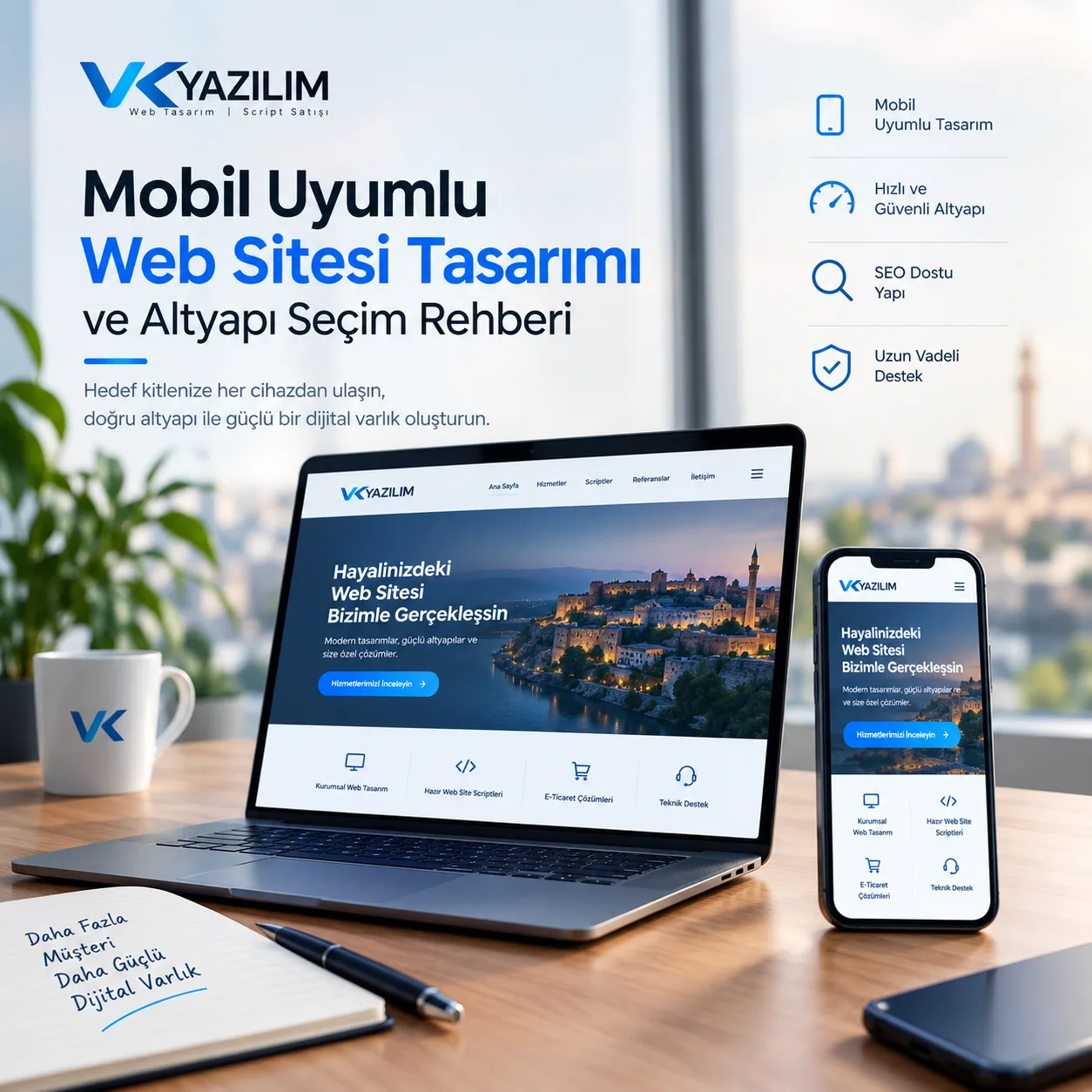 Mobil Uyumlu Web Sitesi Tasarımı ve Altyapı Seçim Rehberi - Şanlıurfa web tasarım, site yaptırma
