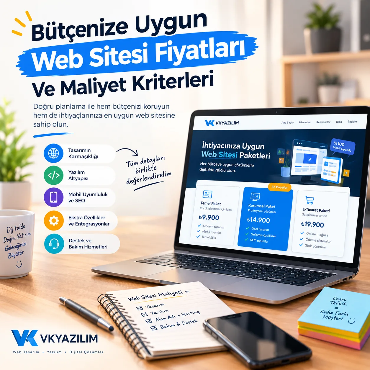 Bütçenize Uygun Web Sitesi Fiyatları Ve Maliyet Kriterleri - Şanlıurfa web tasarım, site yaptırma