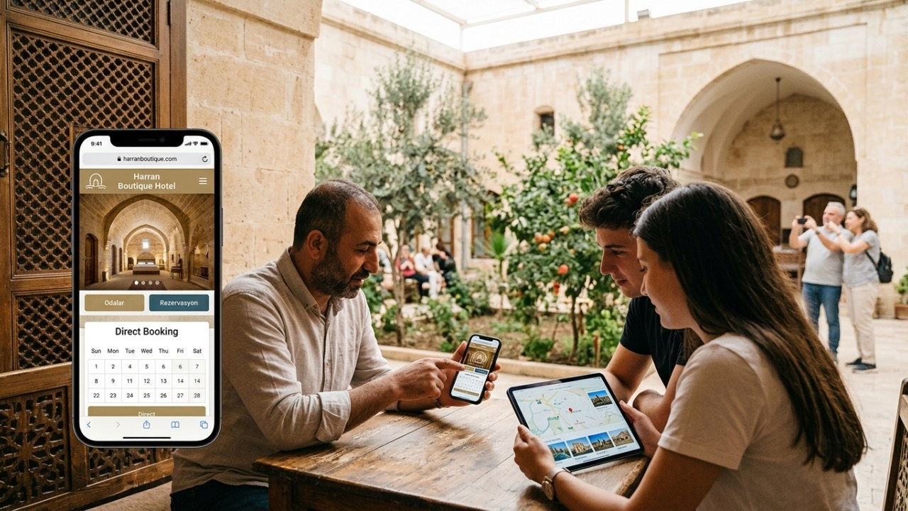 Şanlıurfa Turizm ve Otel İşletmeleri İçin Web Sitesi Nasıl Olmalı? - Şanlıurfa web tasarım, site yaptırma