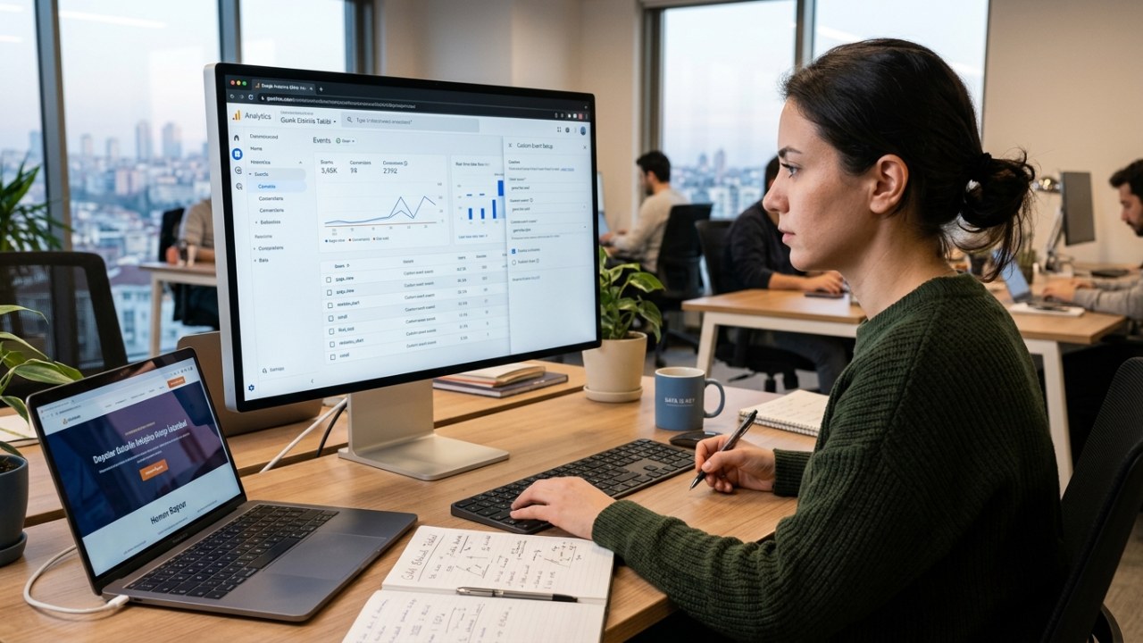 Google Analytics 4 Etkinlik Takibi (Event Tracking) Nasıl Yapılır? - Şanlıurfa web tasarım, site yaptırma