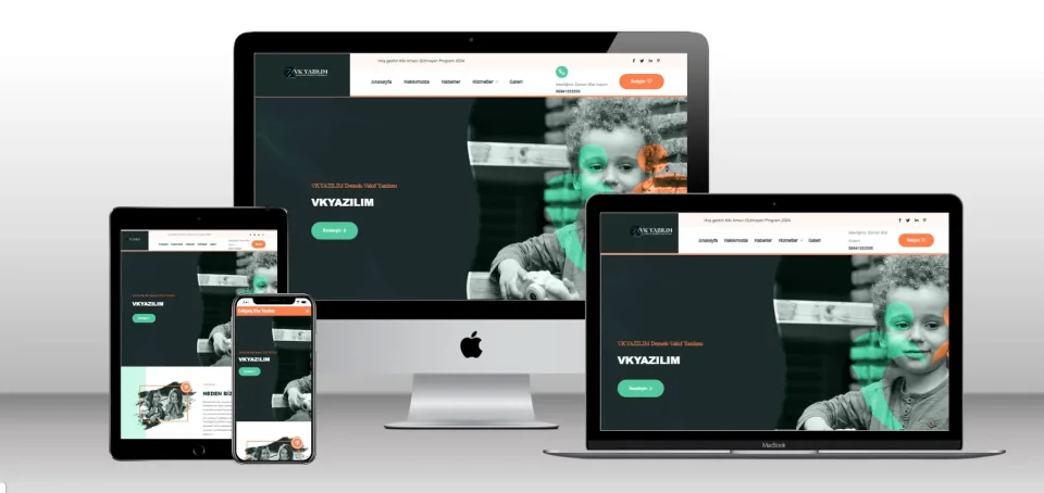 Bağış Toplama Dernek Scripti V1 - Mobil Uyumlu Hazır Web Site - Vkyazılım